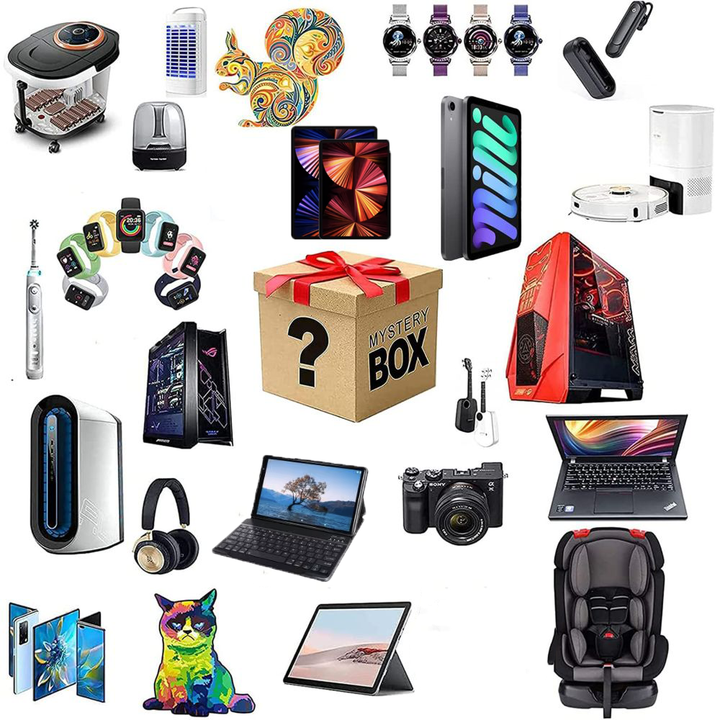 Ultimate Electronics Festival Mystery Box: Surprise Wireless Earphones, Smart Watches & Gadgets - A Lucky Find!