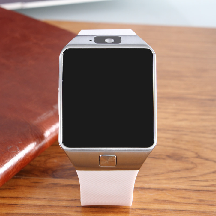DZ09 Smart Watch: 36-40mm Square Touch Screen with Camera, Video Call, and SIM Card Support - Alloy Case & TFT Display