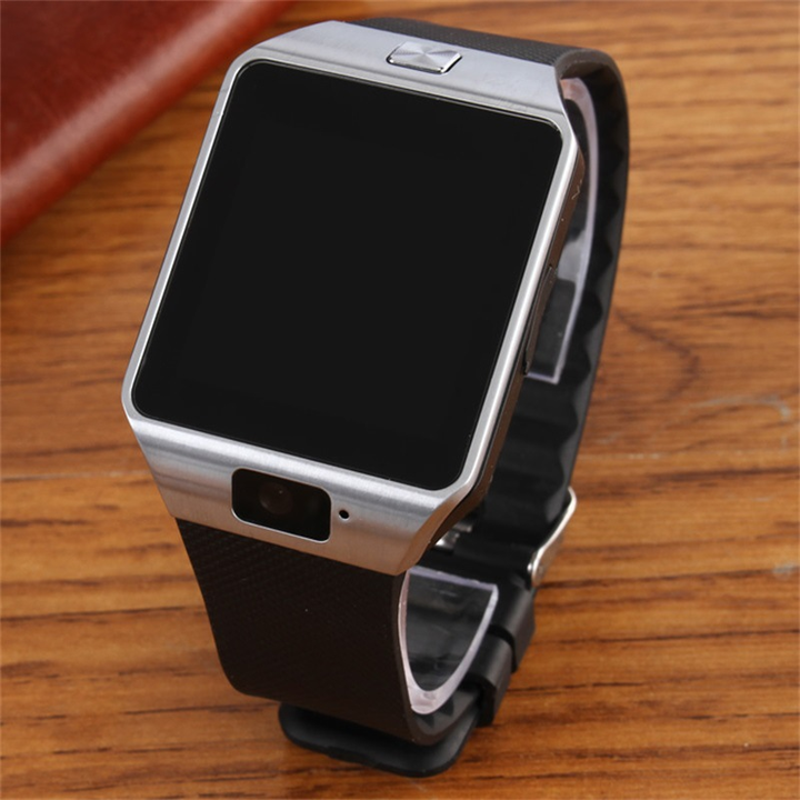 DZ09 Smart Watch: 36-40mm Square Touch Screen with Camera, Video Call, and SIM Card Support - Alloy Case & TFT Display