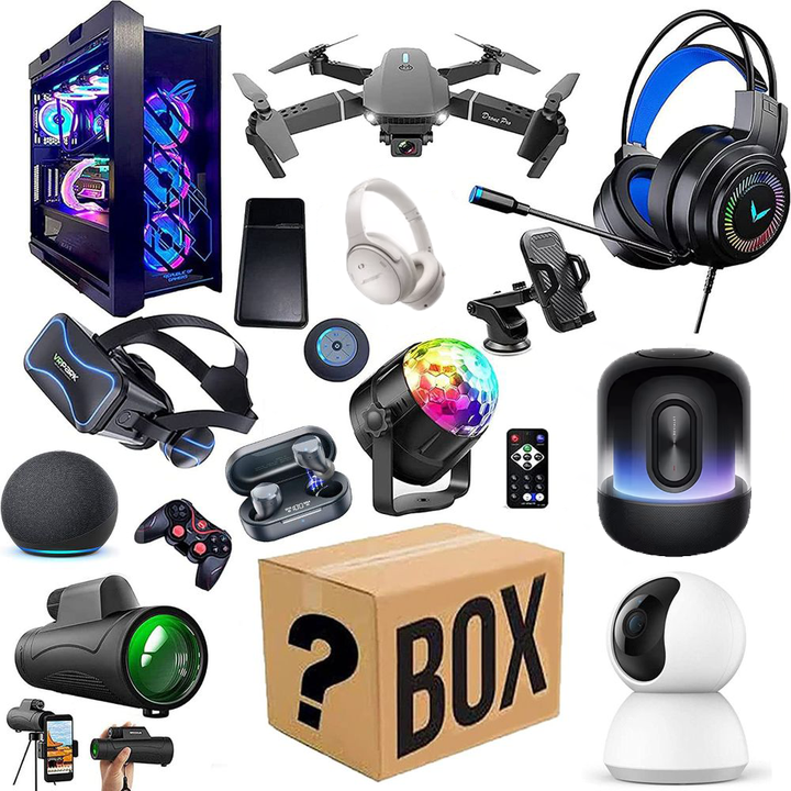 Ultimate Electronics Festival Mystery Box: Surprise Wireless Earphones, Smart Watches & Gadgets - A Lucky Find!