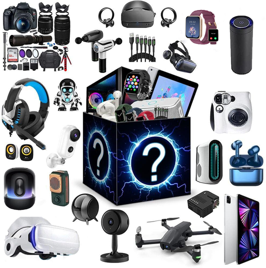 Ultimate Electronics Festival Mystery Box: Surprise Wireless Earphones, Smart Watches & Gadgets - A Lucky Find!